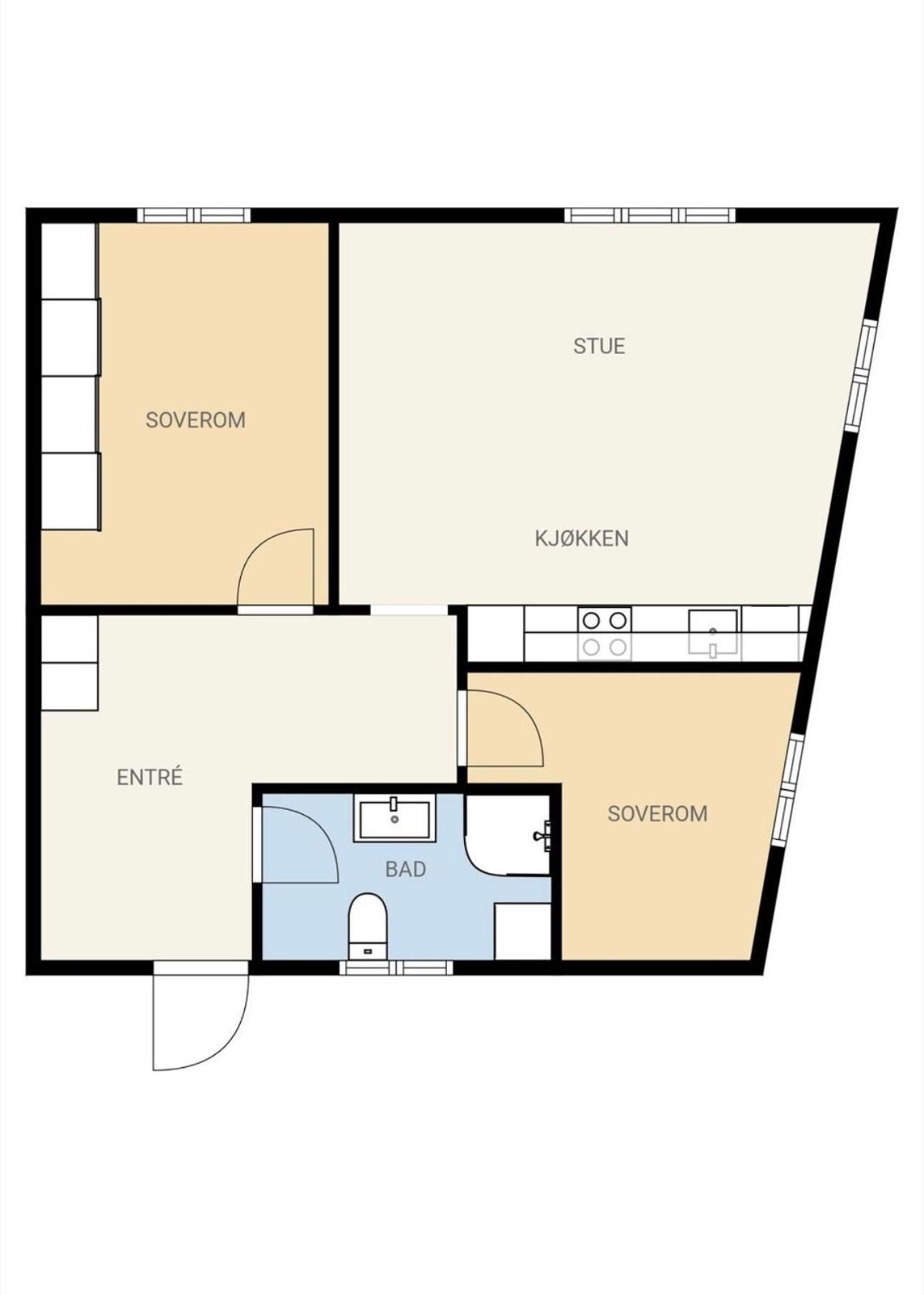 A Place To Stay Stavanger, Apartment 5 - Quality And Free Parking- Dış mekan fotoğraf